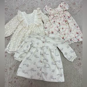 Zara toddler girls dresses size 2-3